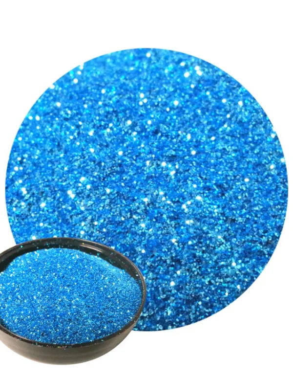 Aqua Blue Micro Flakes